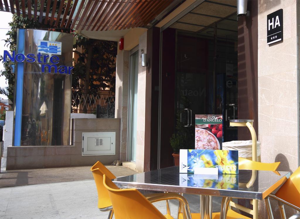 Aqua Hotel Nostre Mar Apartments Pineda de Mar Dış mekan fotoğraf